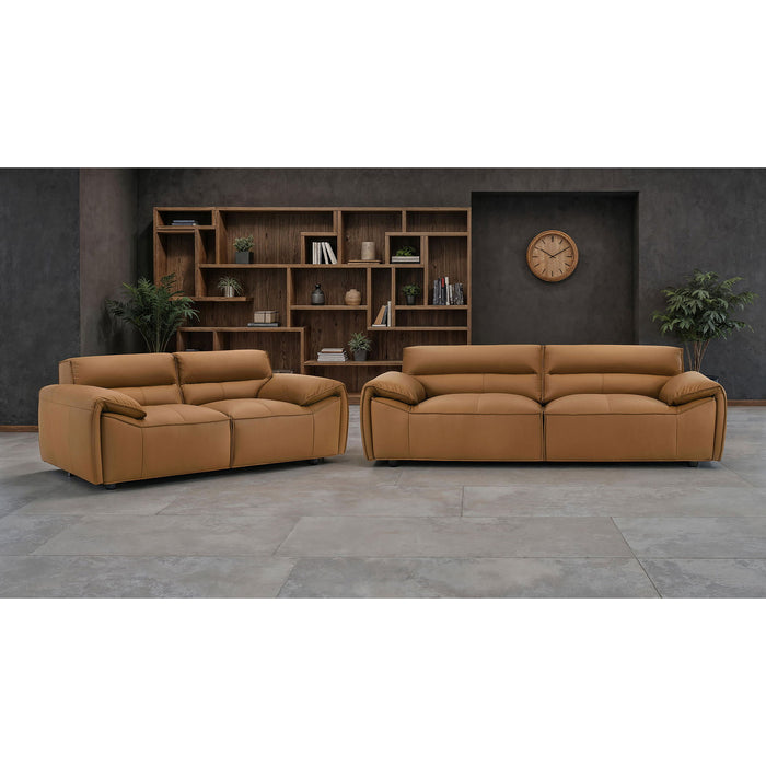 Hudson - 2 Piece Upholstered Sofa Set Furniture Max
