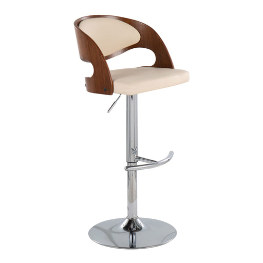 Pino - Mid Century Modern Adjustable Barstool With Swivel Lumi Source
