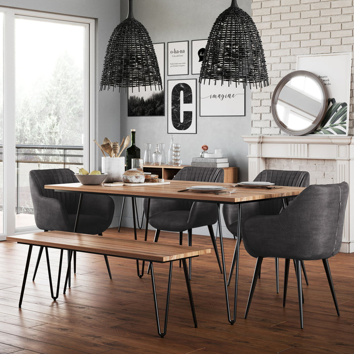Hunter - Square Tabletop Dining Table Simpli-Home