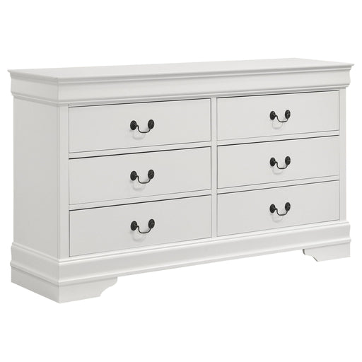 Frances - 6 Drawer Dresser Furniture Max