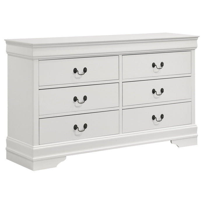Frances - 6 Drawer Dresser Furniture Max