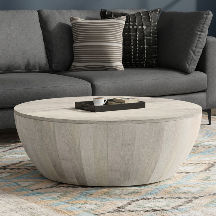 Elmbrook - Drum Coffee Table Simpli-Home