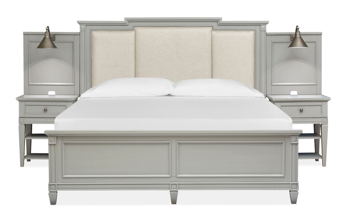 Glenbrook - Complete Wall Bed With Upholstered Headboar Magnussen Furniture