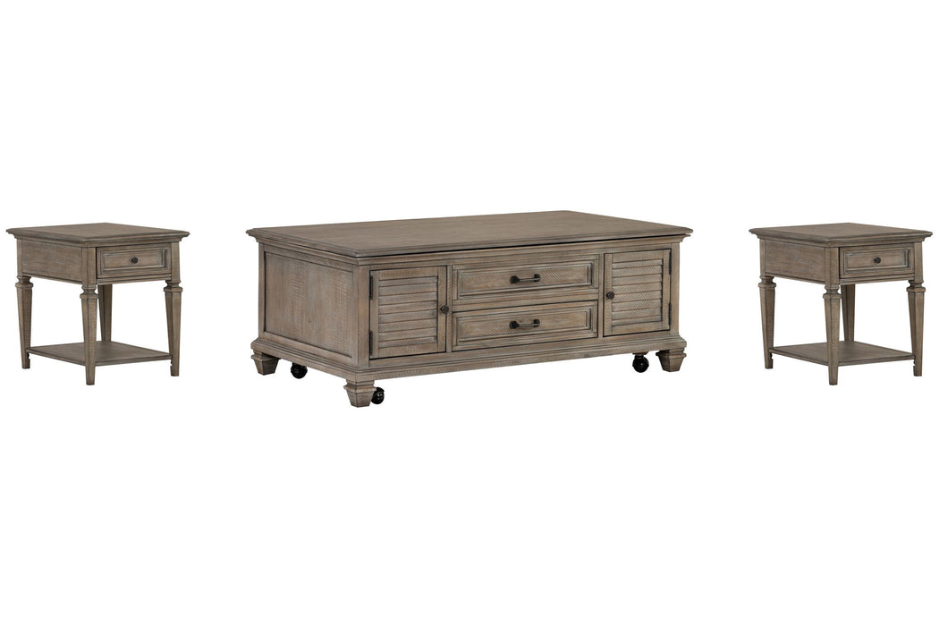 Lancaster - Lift Top Storage Cocktail Table Set Magnussen Furniture