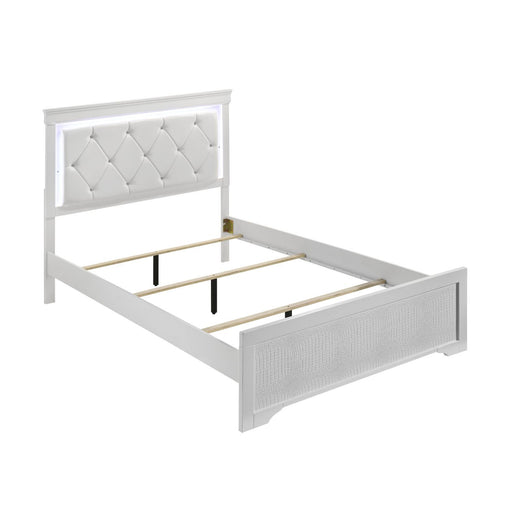 Blaze - Bed With LED Headboard Matrix Furniture Group