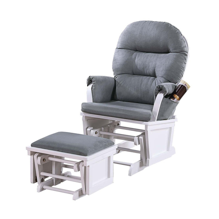 Glider Chair With Ottoman Home Essentials