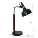 Glowlite - Table Lamp With Cone Shade - Black Ashcroft Furniture