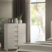 Aria - 5 Drawer Chest - Beige Matrix Furniture Group