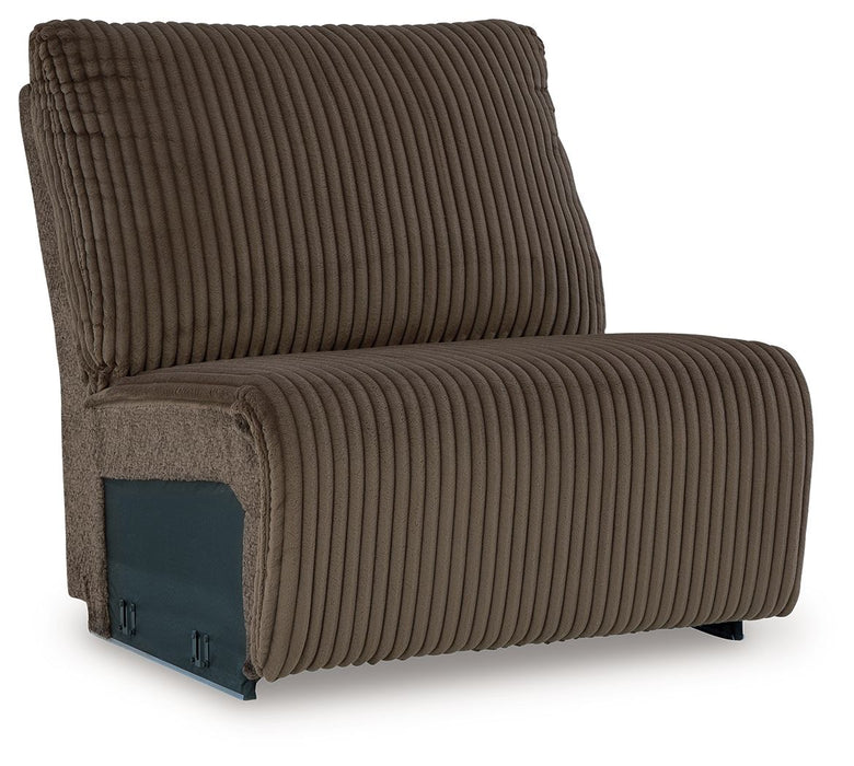 Top Tier - Armless Chair - Chocolate Signature Design by Ashley®