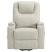 Macklin - Power Lift Massage Recliner With Heat And Dual Cupholders Furniture Max