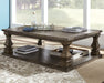 Johnelle - Rectangular Cocktail Table - Gray Signature Design by Ashley®