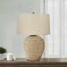 Lighting, Table Lamp, Rattan, Resin, Transitional - Beige 8th Street
