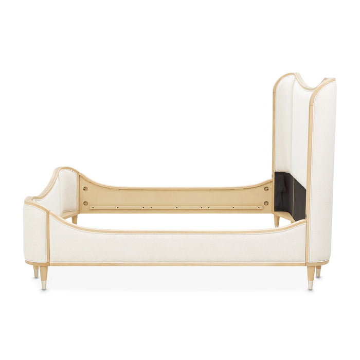 Camellia Field - Upholstered Panel Bed Michael Amini