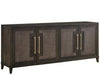 Fenwick - Embossed Credenza - Dark Brown Universal Furniture