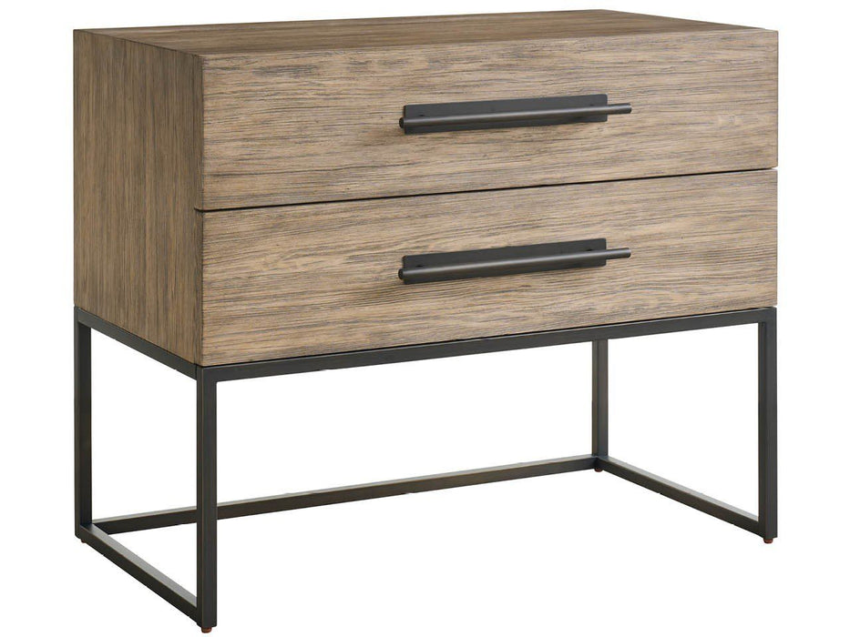 Dwell - Metal Base Nightstand