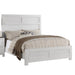 Transitional Bed With High Headboard Home Essentials