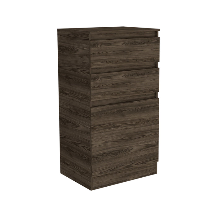 Two Drawer Standard Chest - Brown