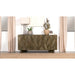 Roman - 3 Door Server With Chevron Design - Brown Furniture Max