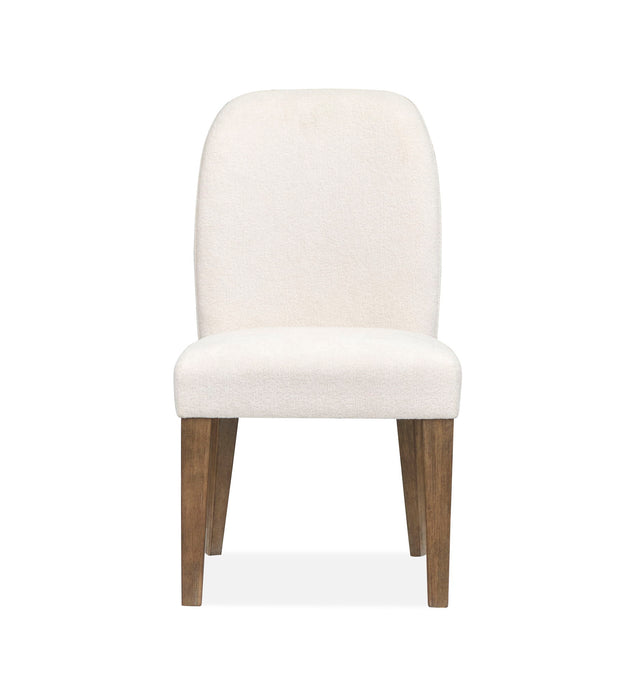 Westbourne - Upholstered Host Chair (Set of 2) - Dark Umber Magnussen Furniture