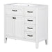 Modern Bathroom Vanity With Sink, Freestanding With Drawers And Doors Hearth and Haven