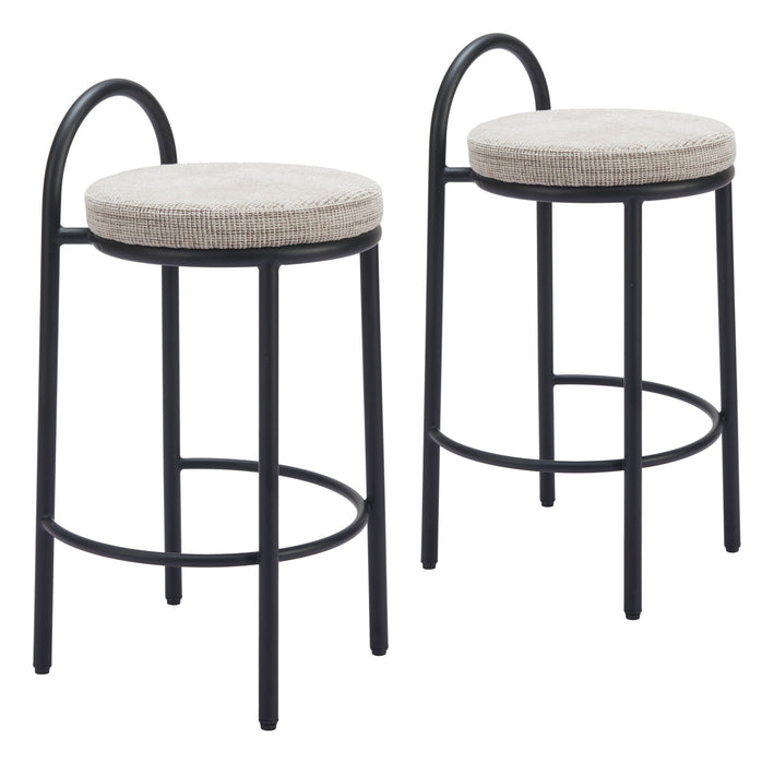 Sisal - Stool (Set of 2) Zuo Modern