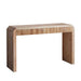 Rustic Modern Console Table With Drawer Storage - Natural Wood Home Essentials