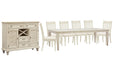 Newport - 8 Piece Extendable Rectangular Dining Table Set Magnussen Furniture