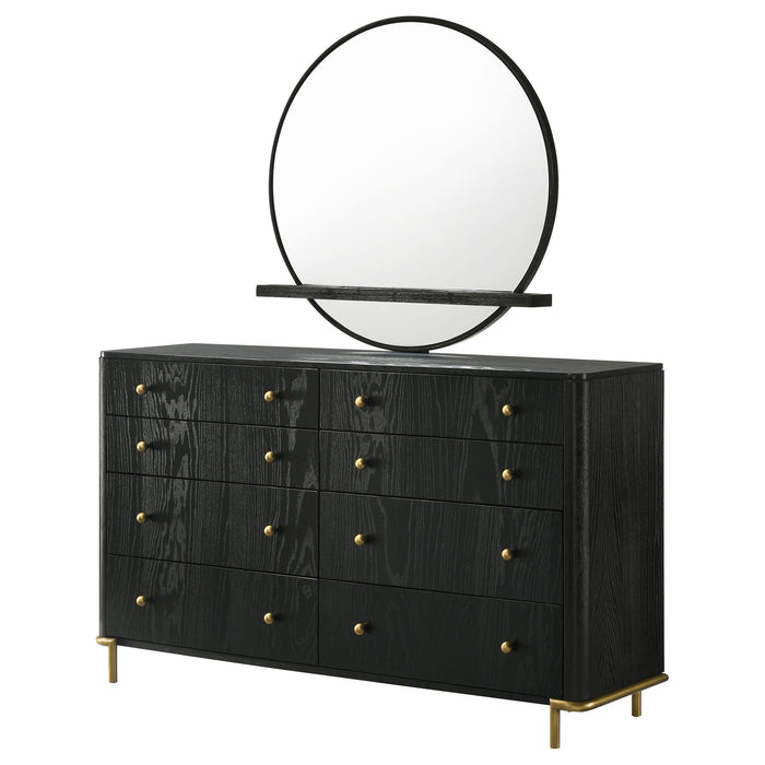 Benson - Dresser With Mirror Furniture Max