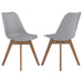 Elegant Padded Side Chair (Set Of 2) Furniture Max