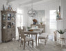 Lancaster - Bench With Upholstered Seat - Dovetail Gray Magnussen Furniture