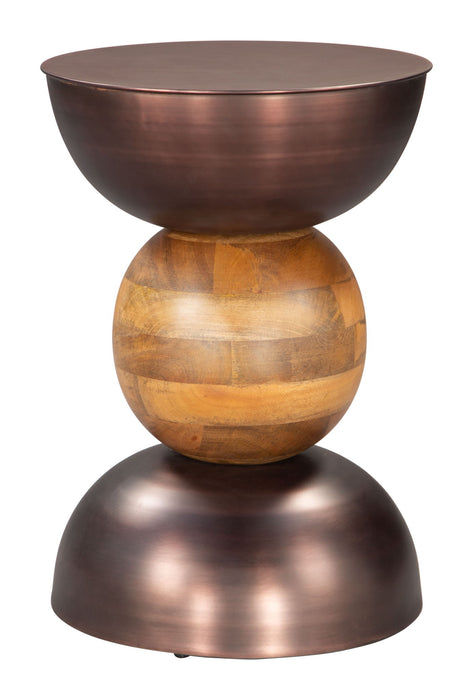 Tripoli - Side Table - Bronze Zuo Modern