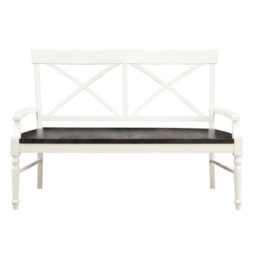Mountina - Bench - Brown / White Emerald Home