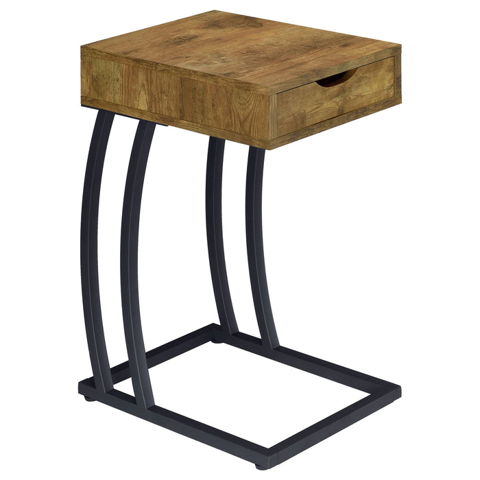 Hi-Tech Accent Table With USB Ports Furniture Max