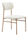 Sydhavnen - Dining Chair - Cream / Gold Zuo Modern