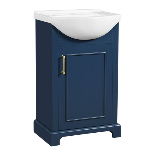 20" Bathroom Vanity With Bulged Sink, Freestanding Single Vanity Set, Soft Close Door Hearth and Haven