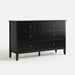 Modern 6 Drawer Fluted Dresser Home Essentials