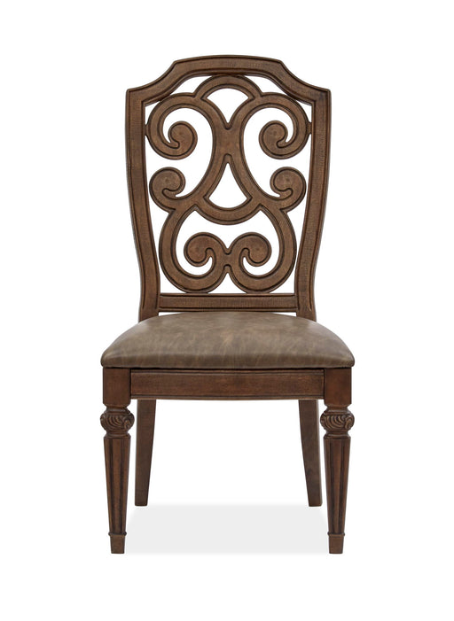Durango - Wood Dining Side Chair With Upholstered Seat (Set of 2) - Willadeene Brown Magnussen Furniture