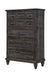 Calistoga - 5 Drawer Chest - Weathered Charcoal Magnussen Furniture