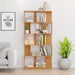 Modern 5 Tier Open Storage Bookcase Home Essentials