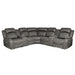 Power Motion Reclining Sectional Set With Console Home Essentials
