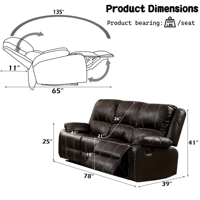 Zuriel - Motion Sofa ACME