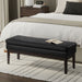 Carlson - Ottoman Bench, Mid Century Design Simpli-Home