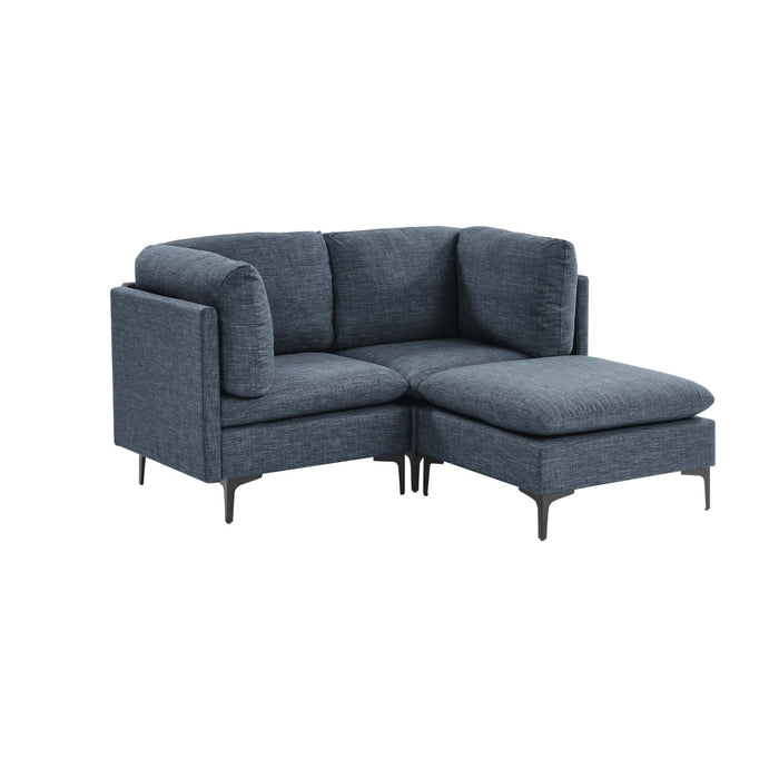 Upholstered Modular Sectional & Tall Legs Home Essentials