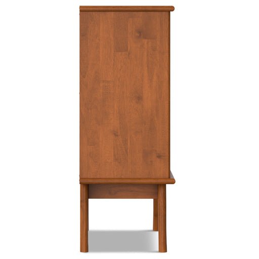 Draper - Entryway Storage Cabinet - Brown Simpli-Home
