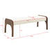 Modern Upholstered Long Bench For Kitchen Home Essentials