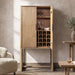 Nolan - Bar Cabinet With Wine Storage - Brown Jennifer Taylor Home