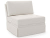 Filmore - Skirted Armless Chair, Special Order - White Universal Furniture