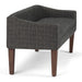 Parris - Contemporary Upholstered Bench Simpli-Home