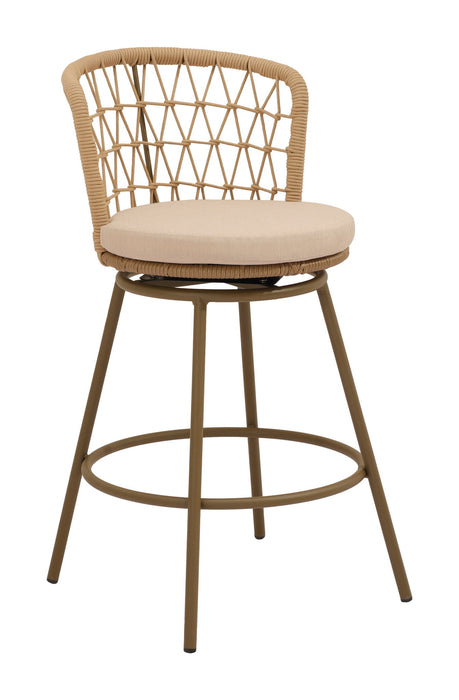 Islamorada - Swivel Barstool - Brown Zuo Modern