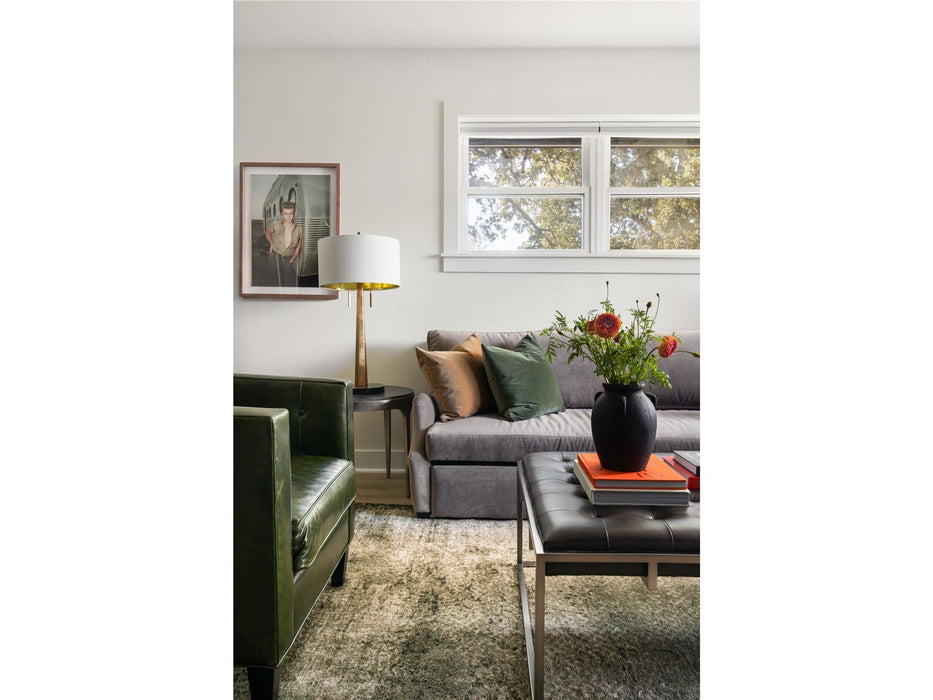 Travers - Cocktail Ottoman - Dark Gray Universal Furniture